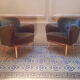 1 Mignon petit fauteuil tout ronds années 50