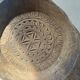 Ancient Indian plateau carved from solid wood "Rosette"