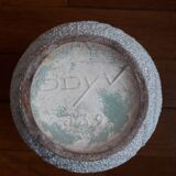 Vase art-déco signé odyv