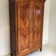 Mid-19th century cabinet of ferns in cherry and chestnut