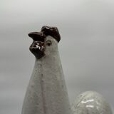 Glazed terracotta rooster