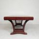 Art Deco dining table, rosewood veneer, extendable up to 248 cm, 1930s.