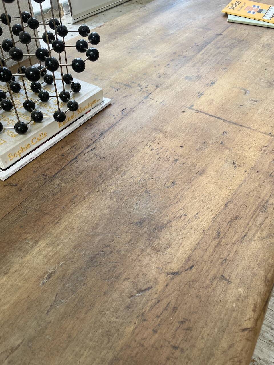 XXL walnut silk loom furniture from the 50s