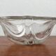 Small vintage bowl from the Eden series in glass by Lars Hellsten for Orrefors, Sweden, 1970s.