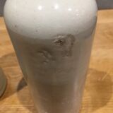 Lot of two bottles glazed old water bottles