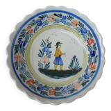 Petit plat haut saladier  ancien  Henriot Quimper