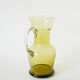 Service à orangeade en verre bullé de Biot, Long Drink, vert, 1960