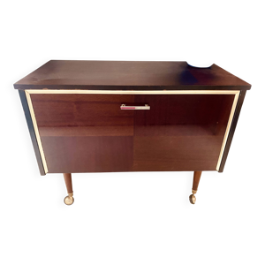 Meuble bar / TV vintage - pieds compas