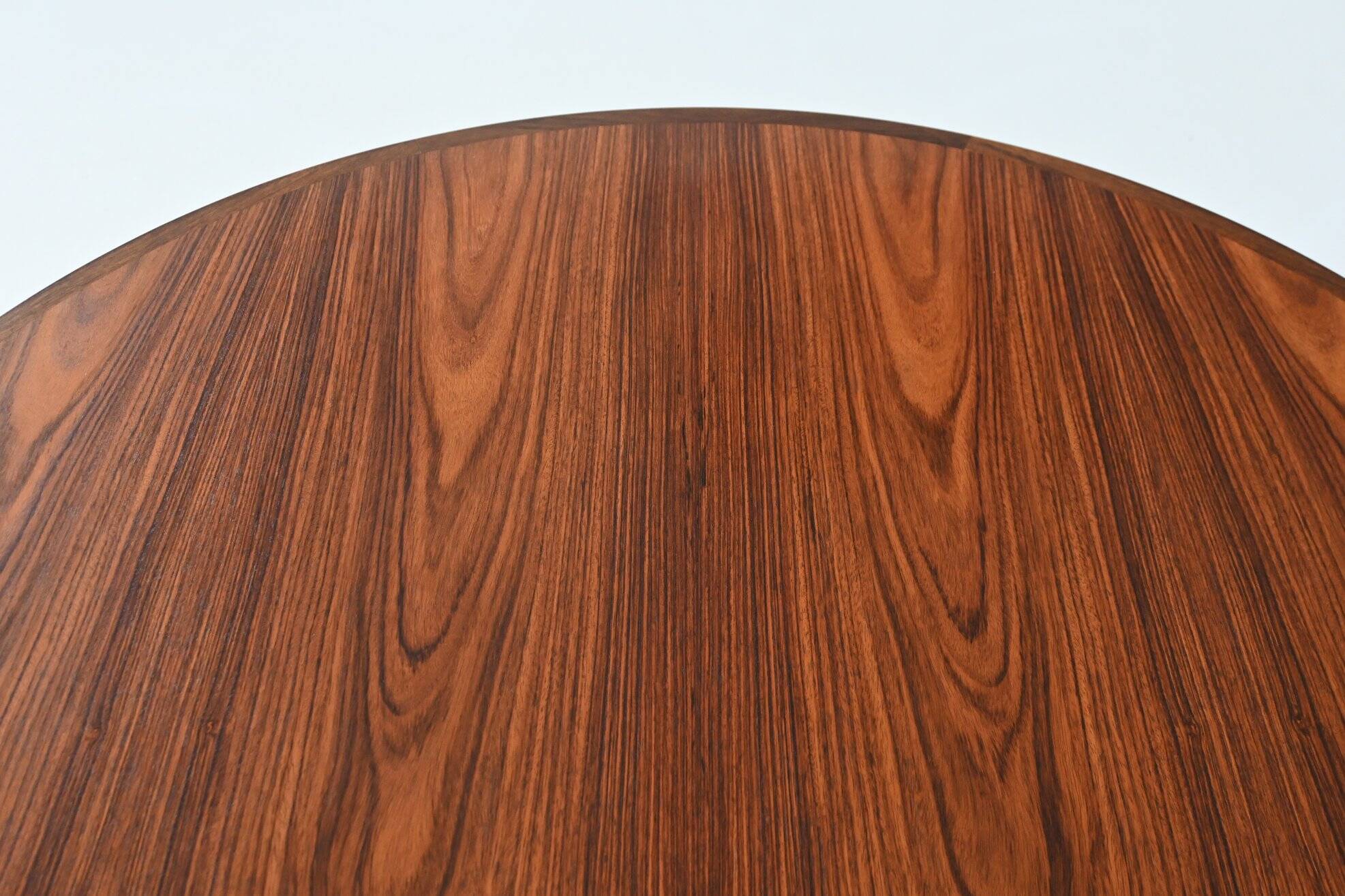 Dyrlund Lotus Flip Flap dining table in rosewood Denmark 1960