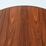 Dyrlund Lotus Flip Flap dining table in rosewood Denmark 1960