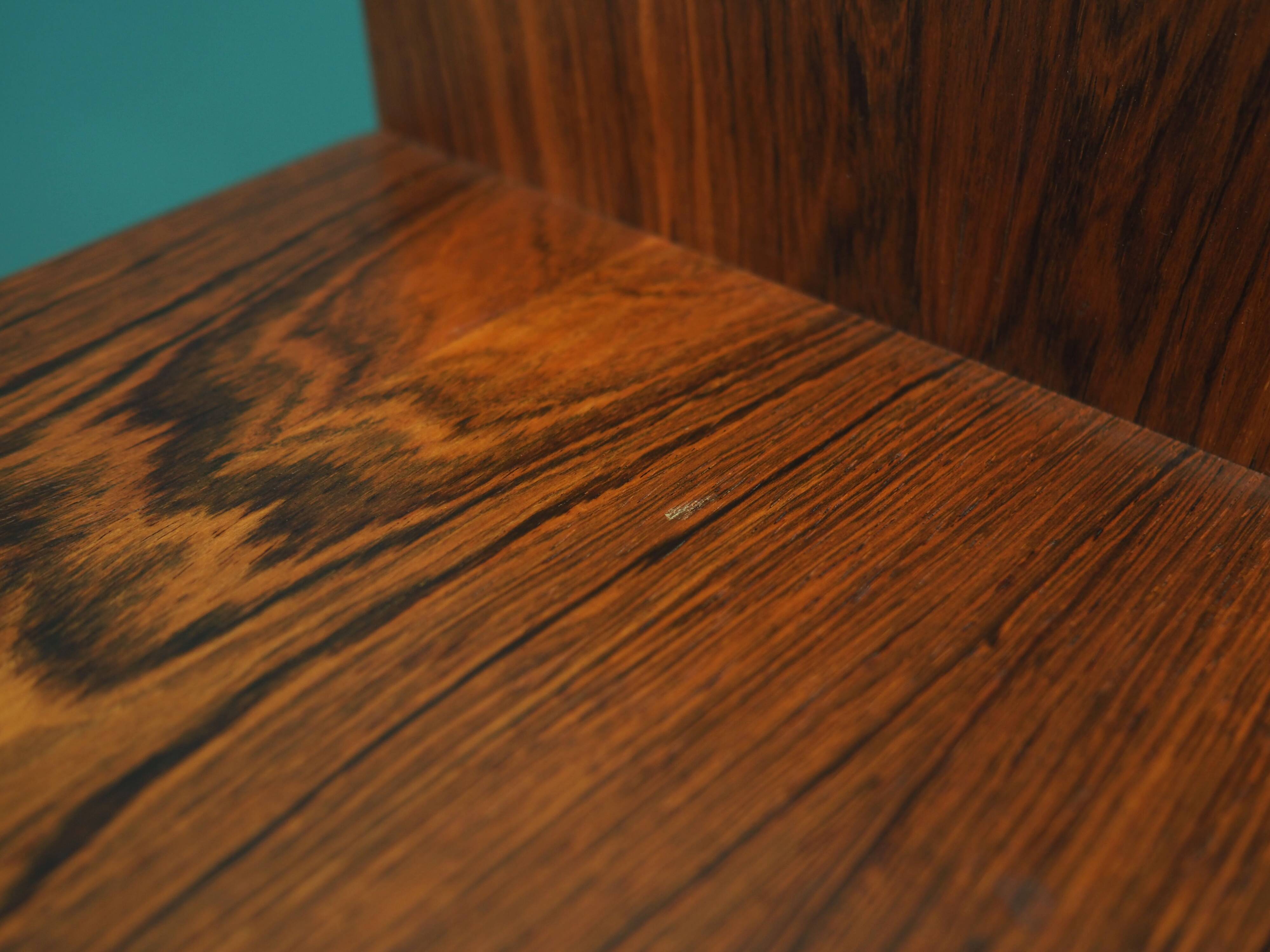 2 Danish rosewood floor-standing shelves, 1970s