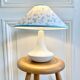 Ceramic lamp lampshade flowers