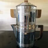 Vintage stainless steel coffee maker