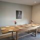 Renovated farmhouse table with extensions