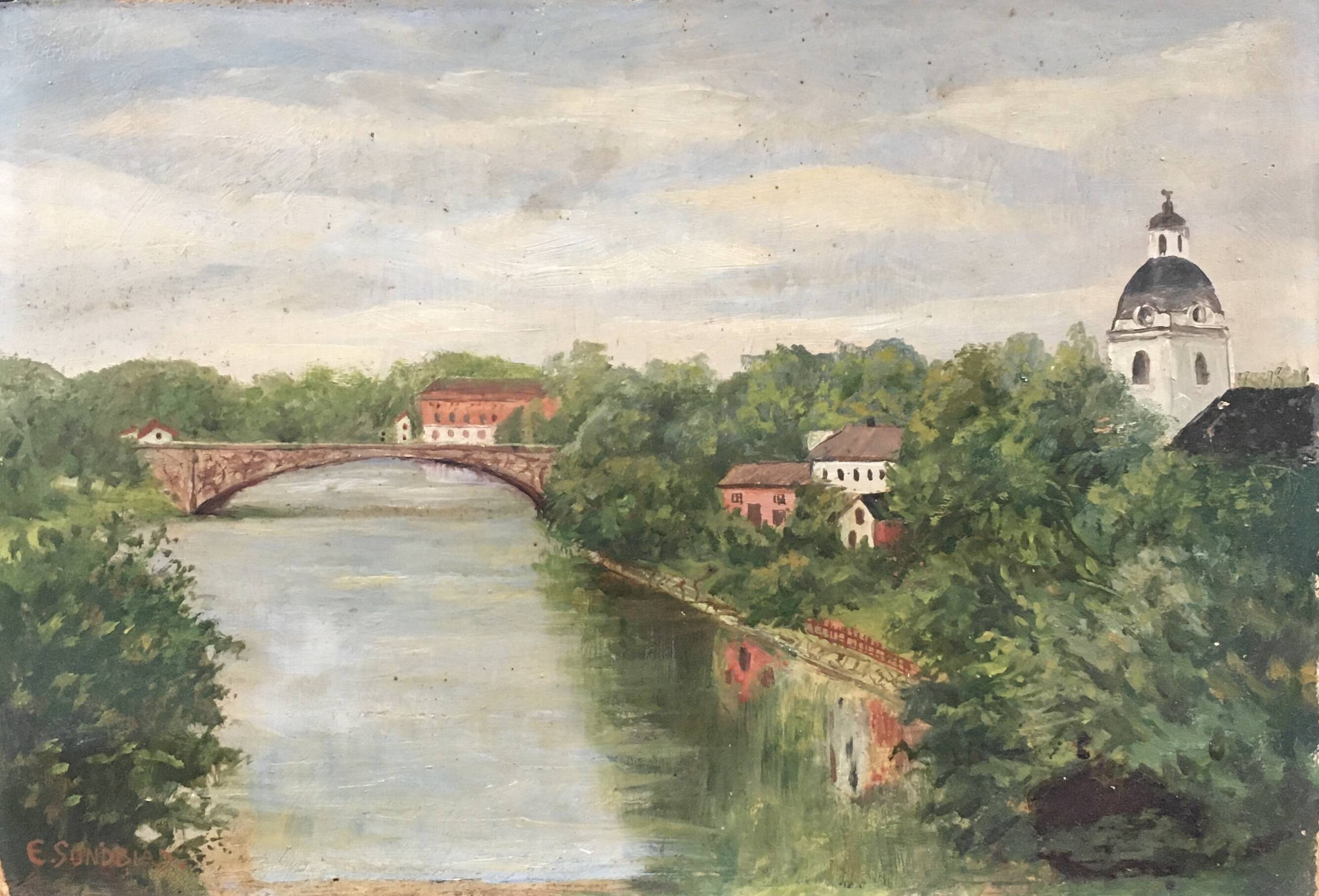 Scandinavian landscape painting