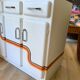 Buffet Mado vintage bottom rainbow