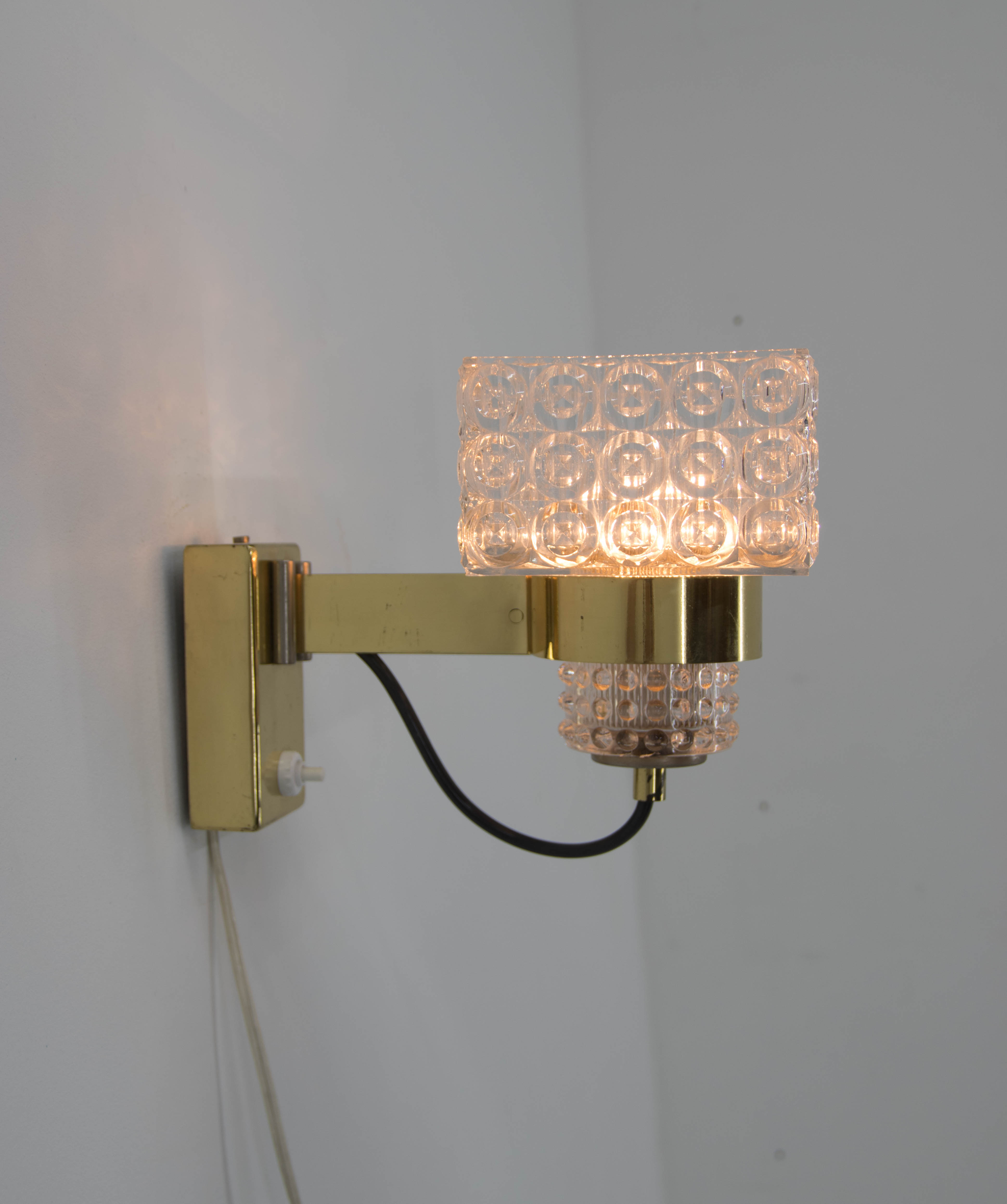 Set of two wall lamps by lidokov, 1970s