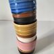 Ceramic cup trio