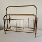 Gilded metal magazine door