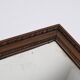 Large old mirror 65cm, carved wooden frame