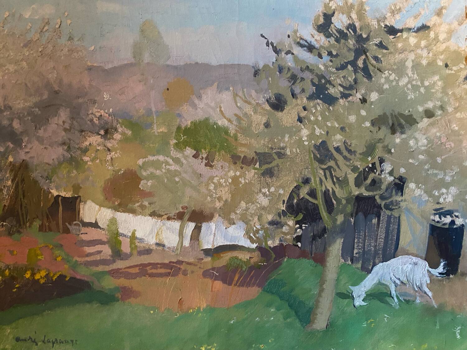 Paysage signé Lagrange