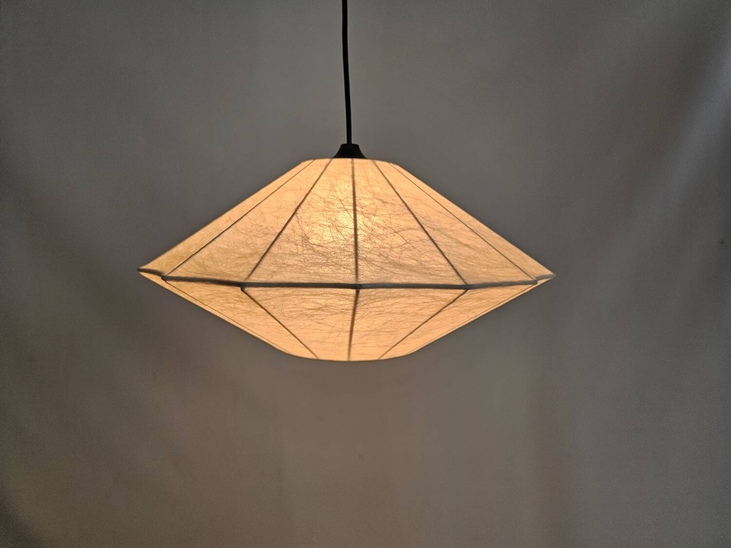 Cocoon pendant lamp ufo shaped