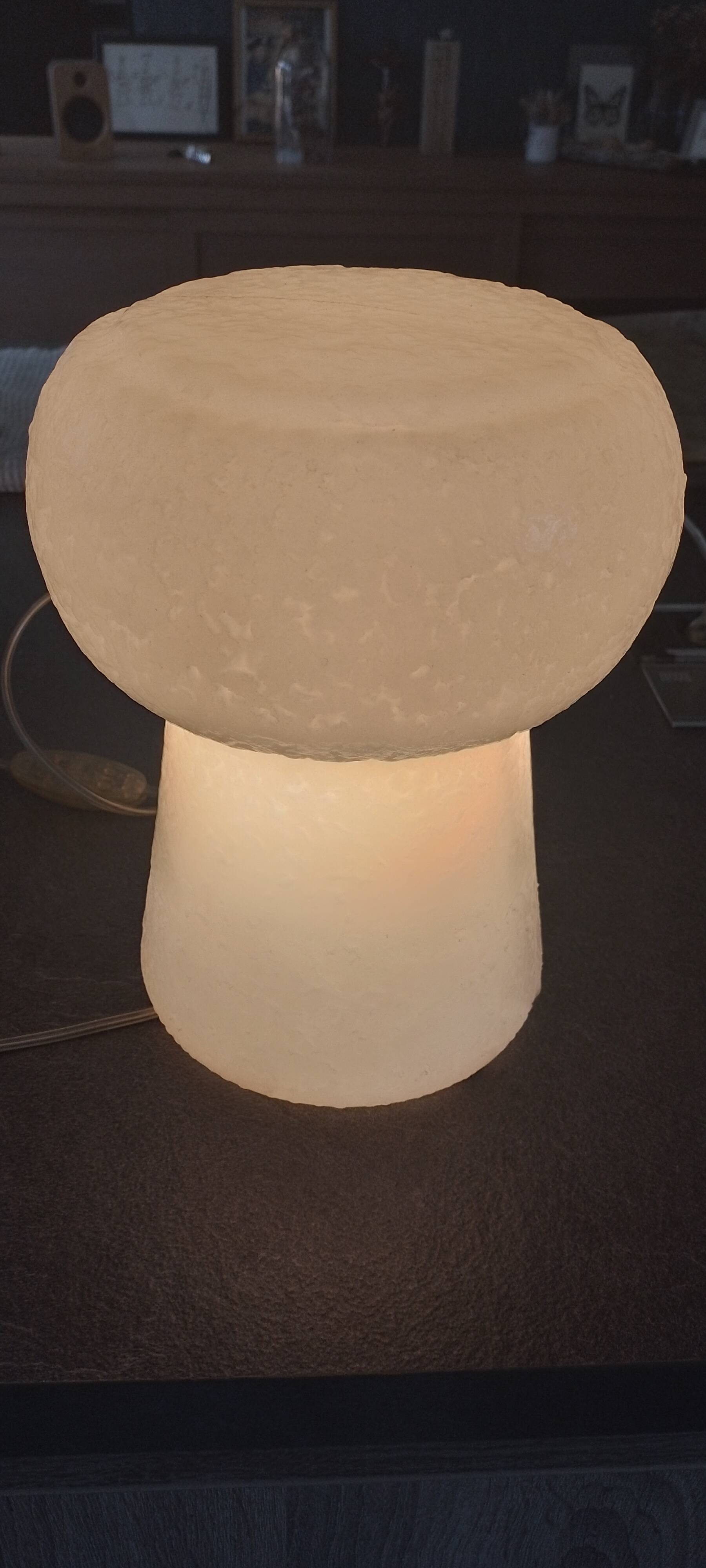 White cap lamp Pierfrancesco Arnone Pop Art for Francolight