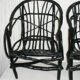 Paire de fauteuils de jardin  des années 50