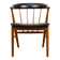 Danish armchairs in teak and skai by Helge Sibast for Sibast 1955.