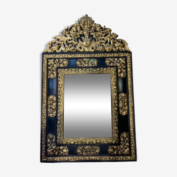 Miroir à clinquants et profil inversé,  XIXème goût XVIIème