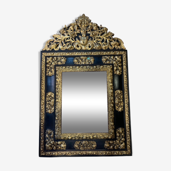 Mirror with flashing and inverted profile, 19th taste 17th century