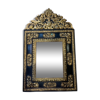 Mirror with flashing and inverted profile, 19th taste 17th century