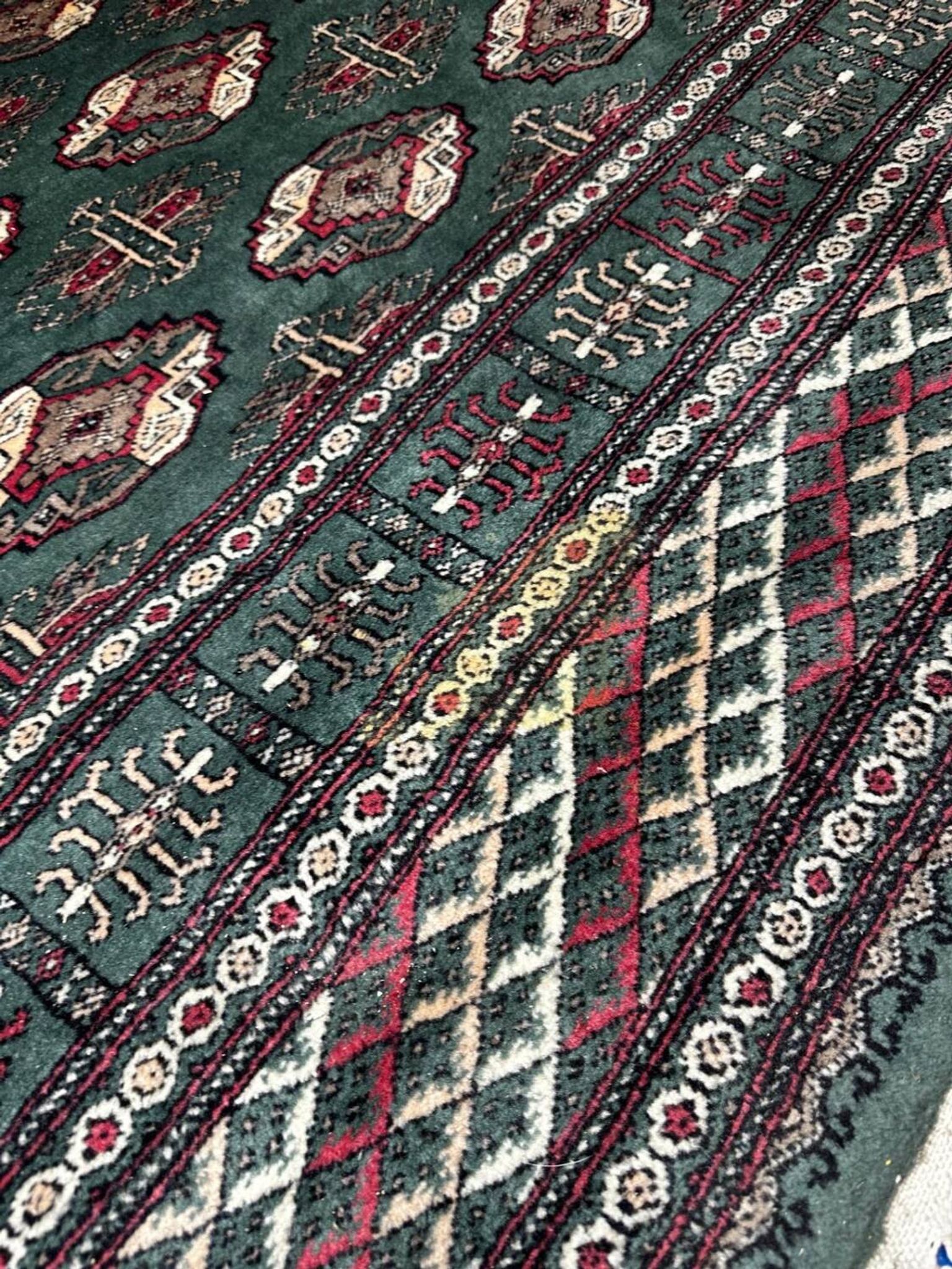 Handmade Bokhara carpet