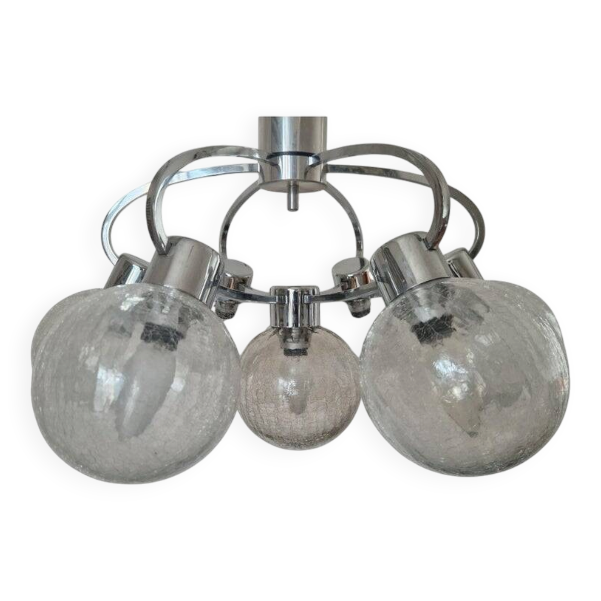 Rare Midcentury FlushMount or Chandelier Galaxy, Germany, 1970s