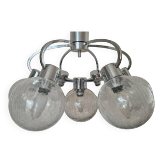 Rare Midcentury FlushMount or Chandelier Galaxy, Germany, 1970s