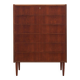 Commode en teck, design danois, années 1970, production : Danemark