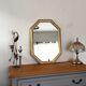 Golden octagonal mirror