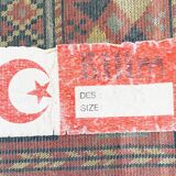 Vintage silk and cotton carpets