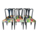 Italian vintage dining chairs by Osvaldo Borsani, 1940s, set of 6