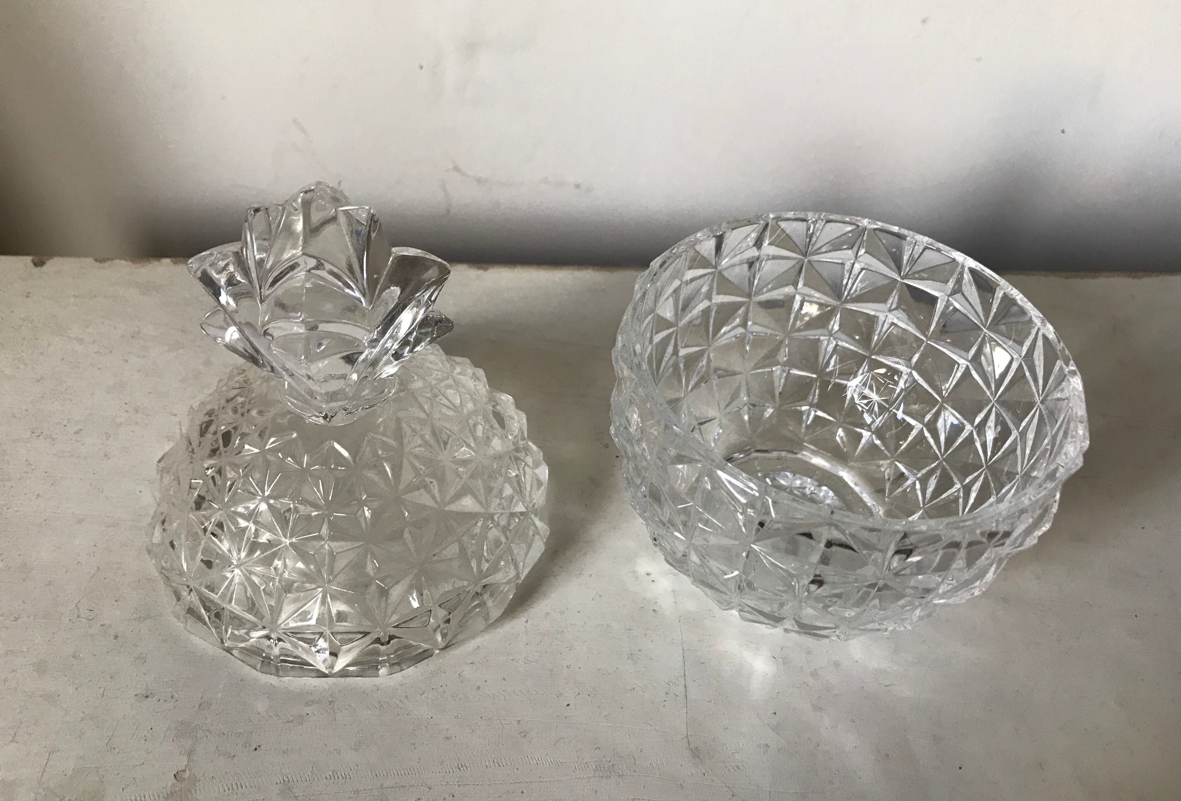Crystal pineapple candy box