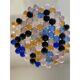 Scenographic Multicolor “Ballotton” Balls Murano Glass Chandelier