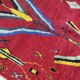 Handmade red moroccan berber rug 300 x 200 cm