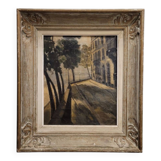 "Pont Marie, Paris", Post-Impressionism, early 20th century – France