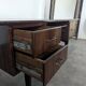 Bureau moderniste en bois exotique