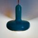 Green metal pendant light