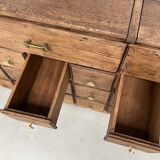 Old trade furniture with oak drawers XL format