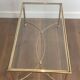 Neoclassical style brass coffee table by Maison Jansen