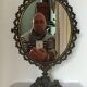 Miroir pivotant  sur pied 50x30cm