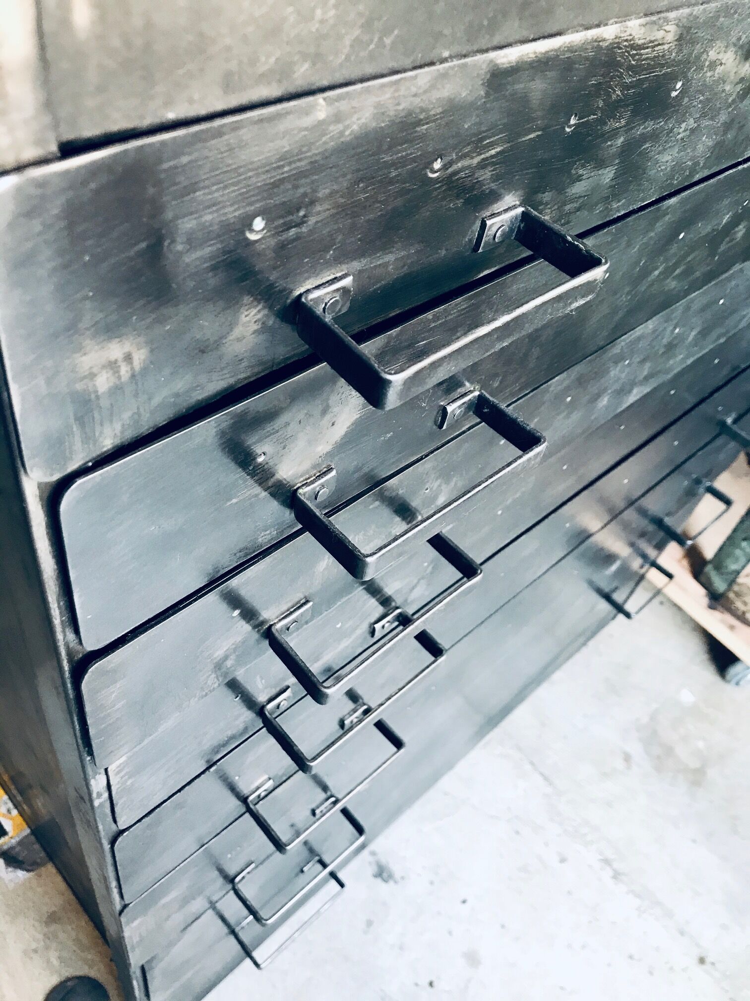 Furniture with plans and desk