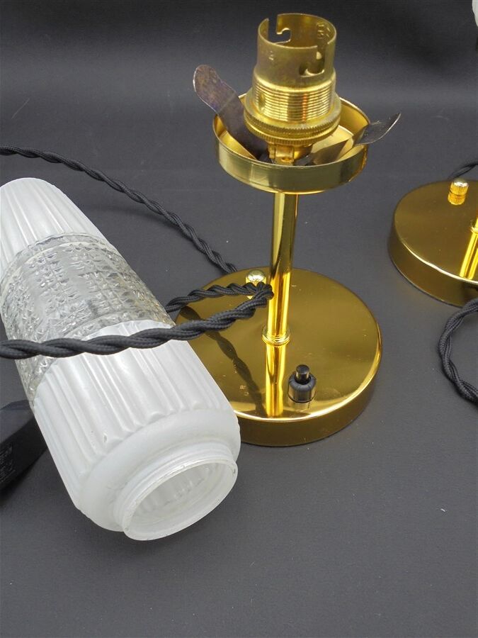 Paire de lampes